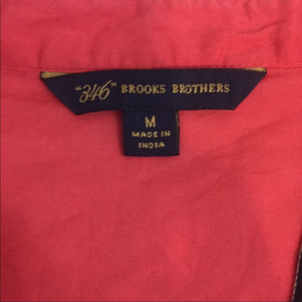 346 Brooks Brothers SZ M Beach Tunic - Picture 4 of 6